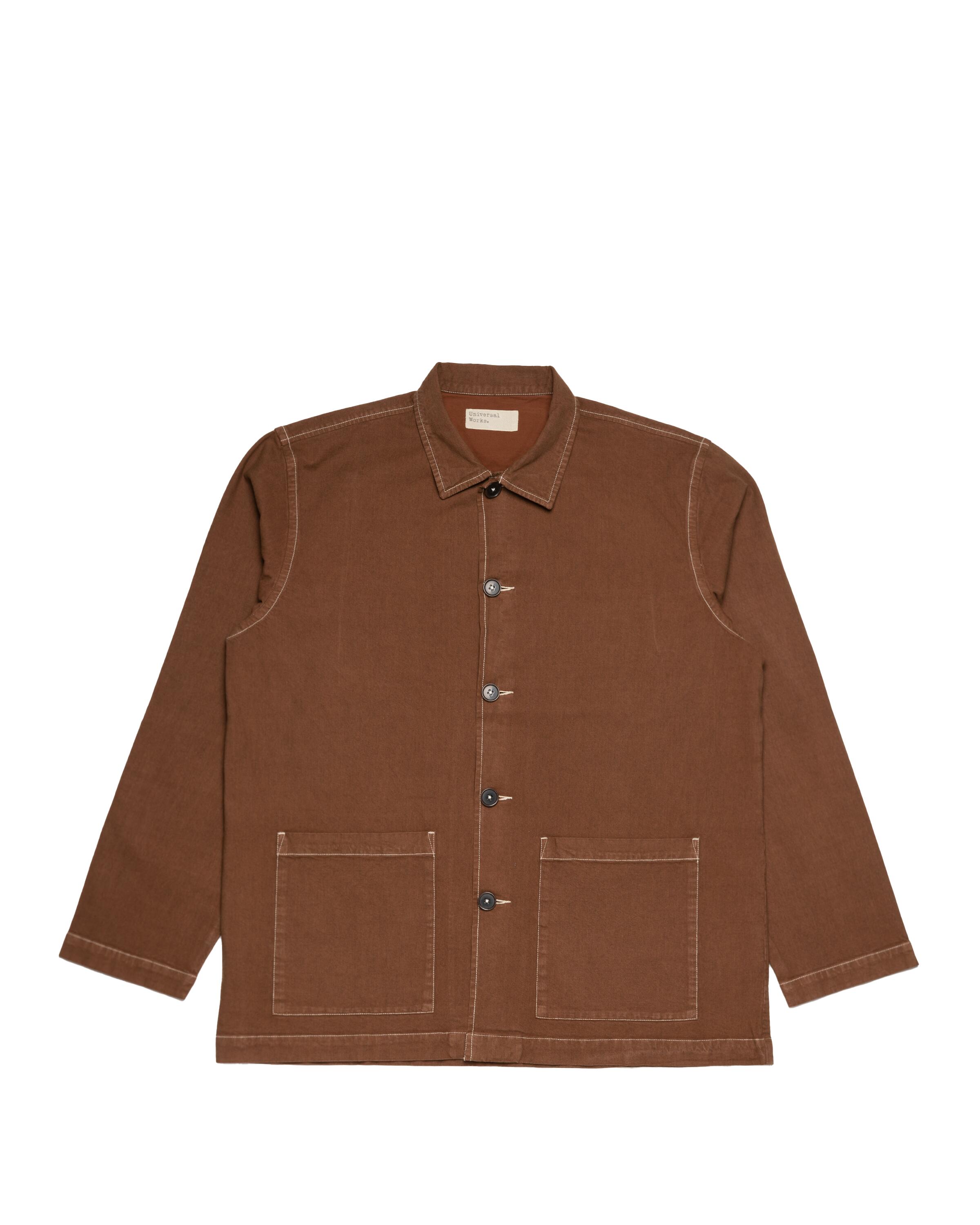 Universal Works EASY OVERSHIRT | P2733-BRN | AFEW STORE